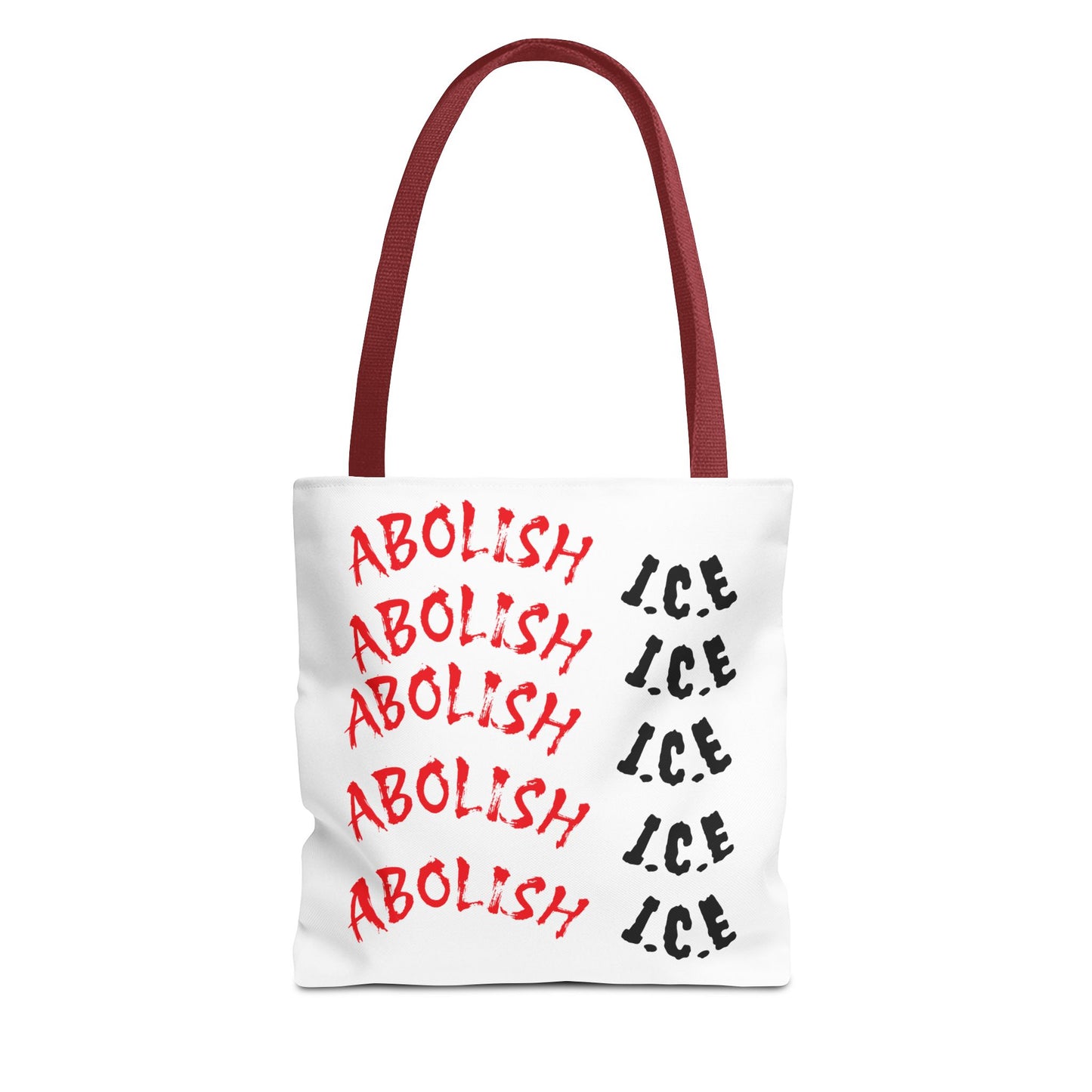 Empowering Tote Bag: 'No Human Is Illegal' & 'Abolish I.C.E'