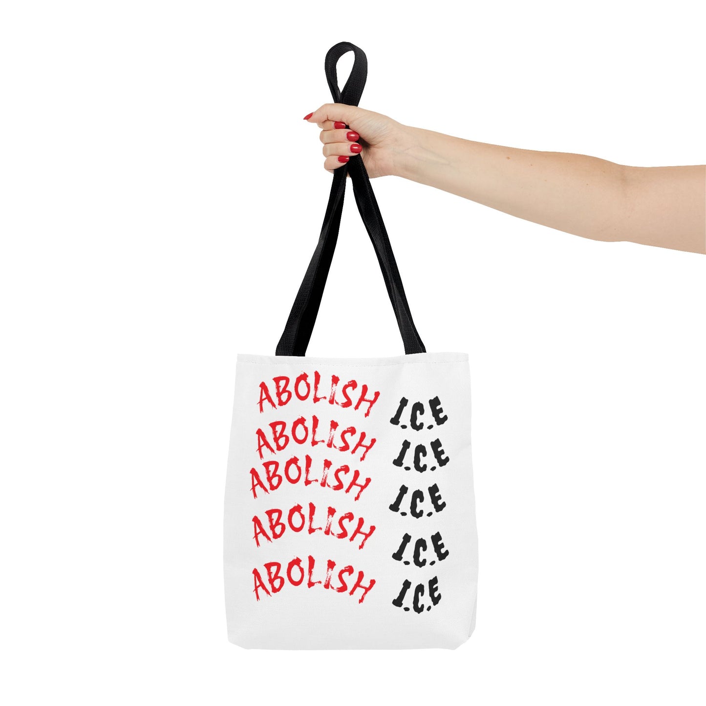 Empowering Tote Bag: 'No Human Is Illegal' & 'Abolish I.C.E'