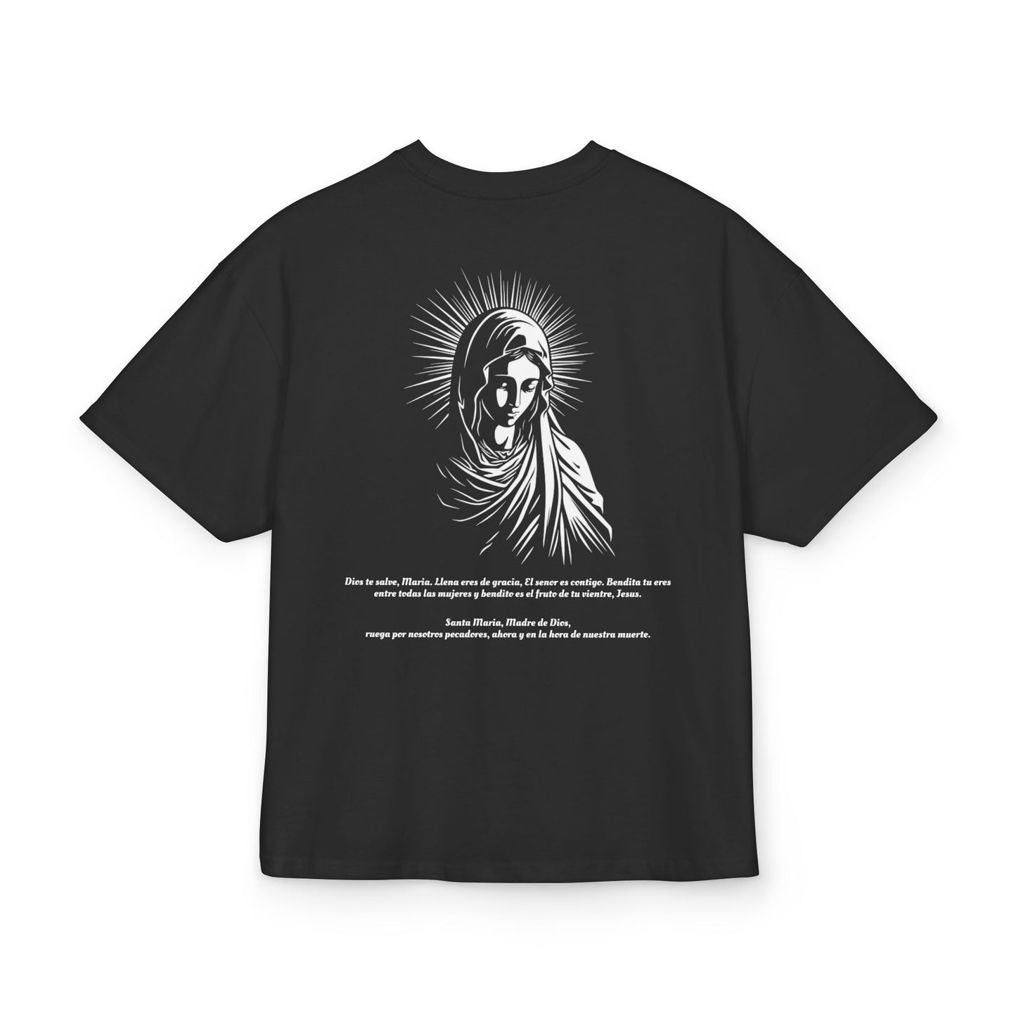 Box Tee - AMEN Spiritual Blessing Latinos Hope Faith Belief (Oversize)