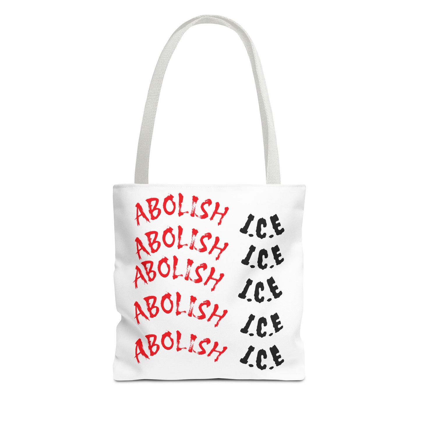 Empowering Tote Bag: 'No Human Is Illegal' & 'Abolish I.C.E'