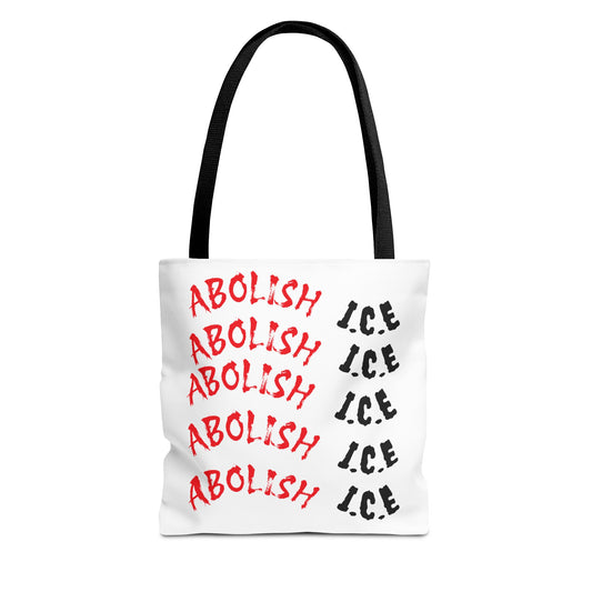 Empowering Tote Bag: 'No Human Is Illegal' & 'Abolish I.C.E'
