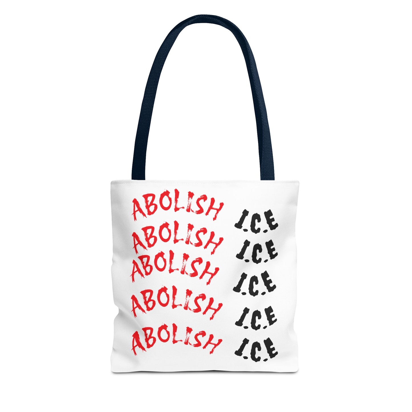 Empowering Tote Bag: 'No Human Is Illegal' & 'Abolish I.C.E'