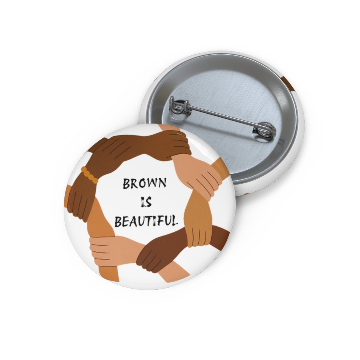Brown is Beautiful Pin