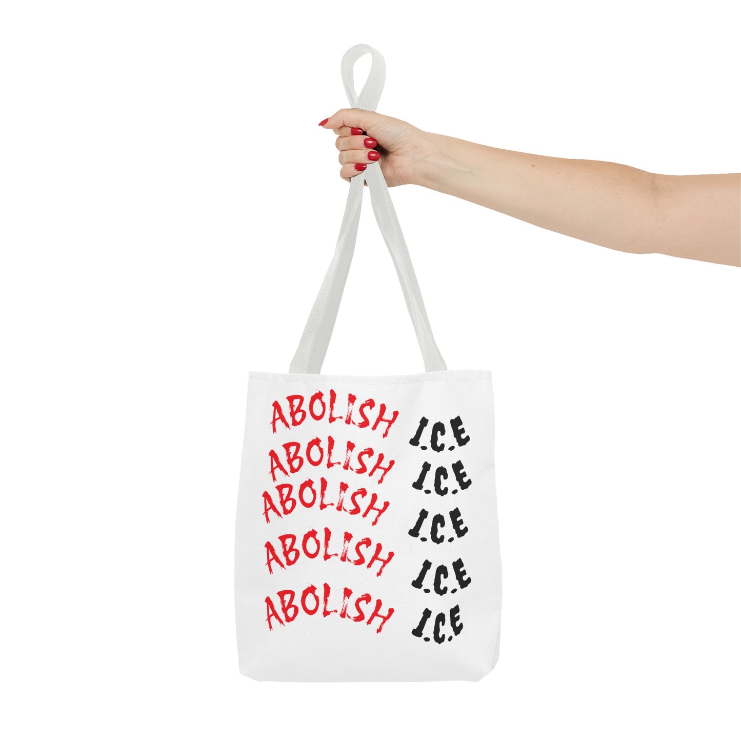 Empowering Tote Bag: 'No Human Is Illegal' & 'Abolish I.C.E'