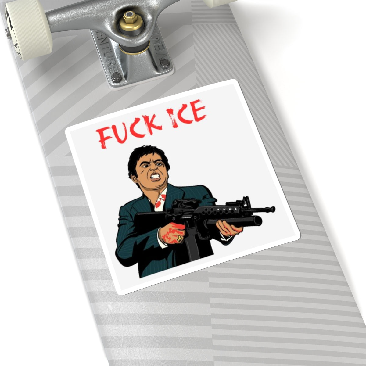Tony Montana - FUCK ICE sticker