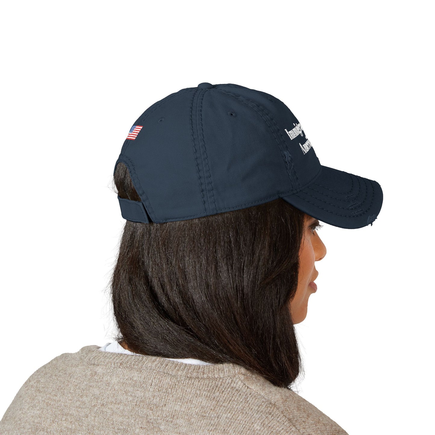 Dad Cap - Immigrants Make America Great Embroidered Message