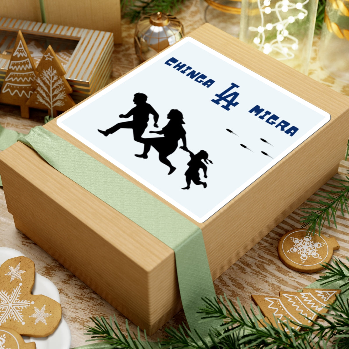 Chinga La Migra Sticker